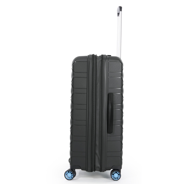 Βαλίτσα σκληρή Μεγάλη DIELLE 100/70 76x50x34/37 cm Μαύρο
